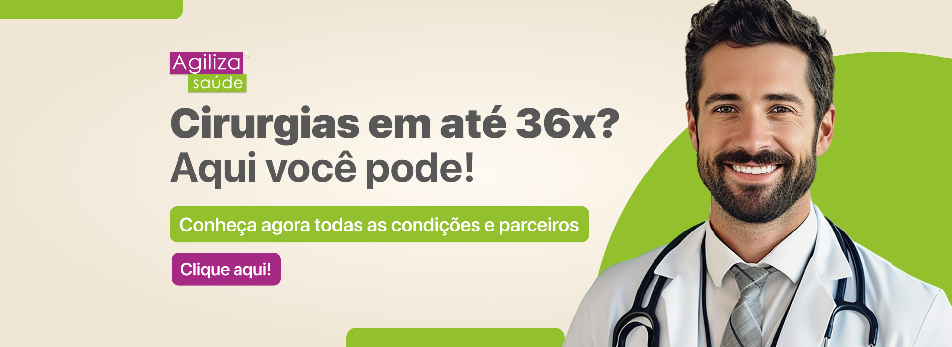 Cirurgias em até 36x